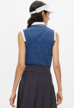 Deni Sleeveless Poloshirt,<Röhnisch Hot