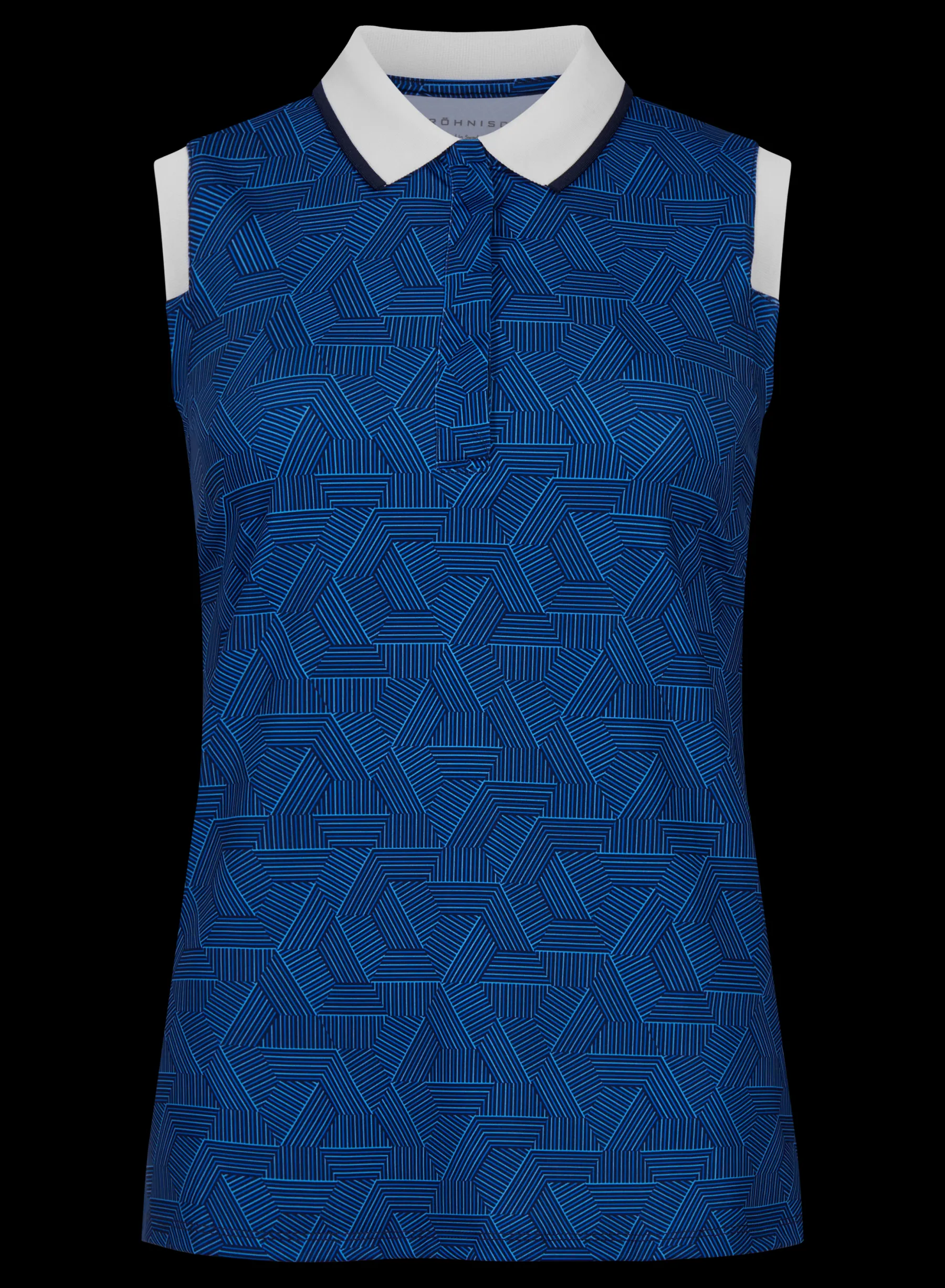Deni Sleeveless Poloshirt,<Röhnisch Hot