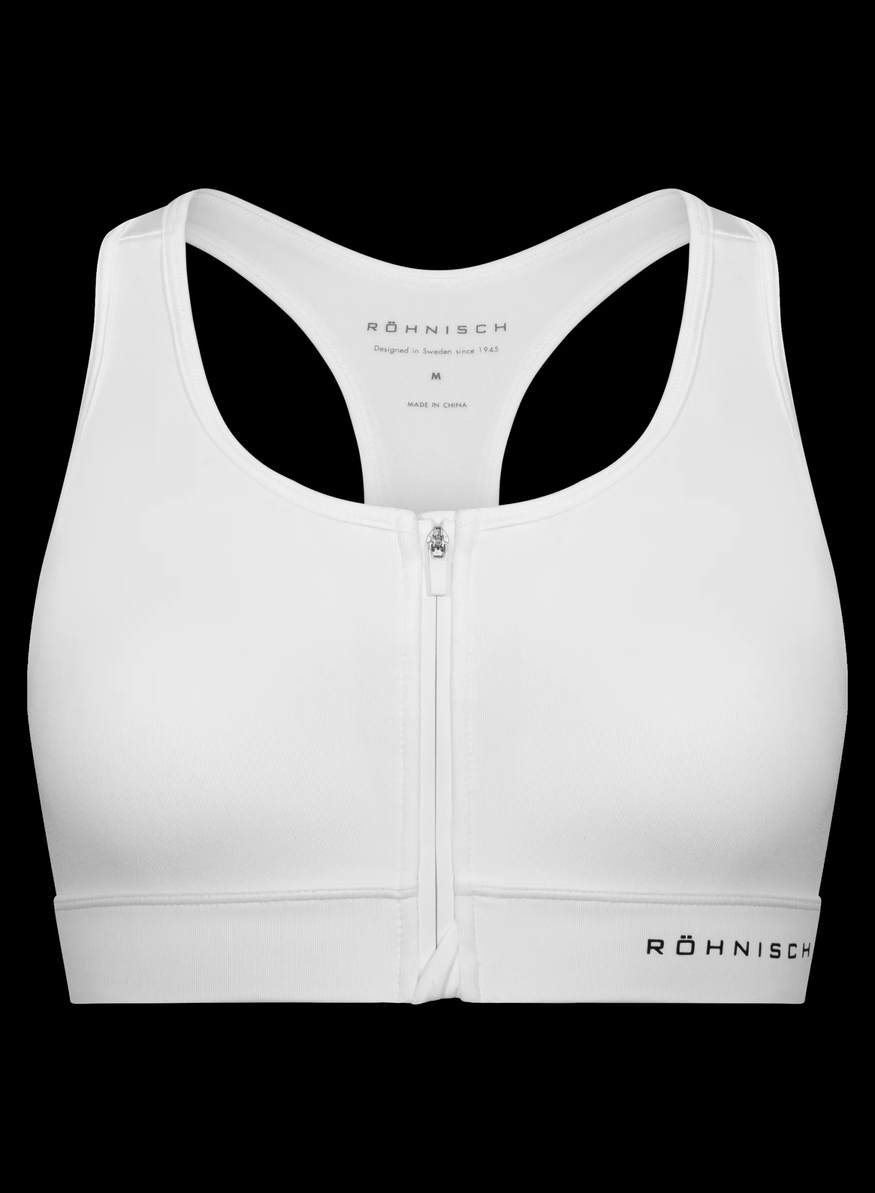 Essential Zip Sportsbra,<Röhnisch Outlet