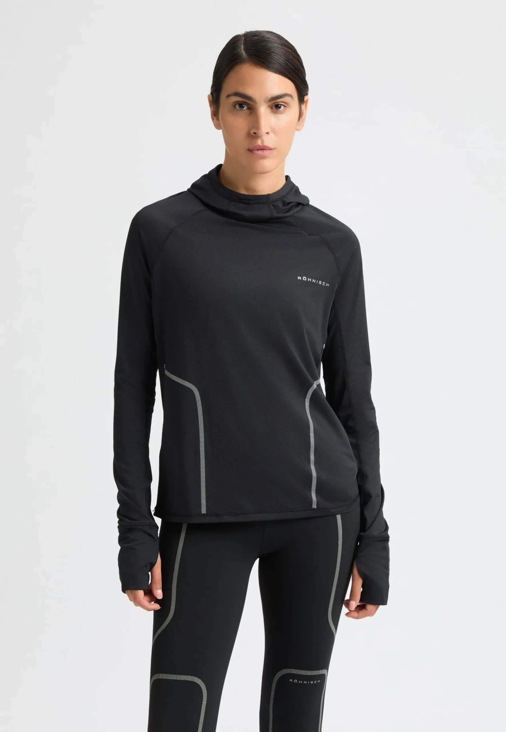 Jacquard Hood Long Sleeve,<Röhnisch Sale