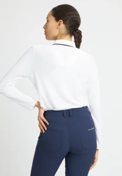 Miriam Long Sleeve Poloshirt,<Röhnisch Hot