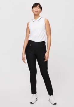 Miriam Sleeveless Poloshirt,<Röhnisch New