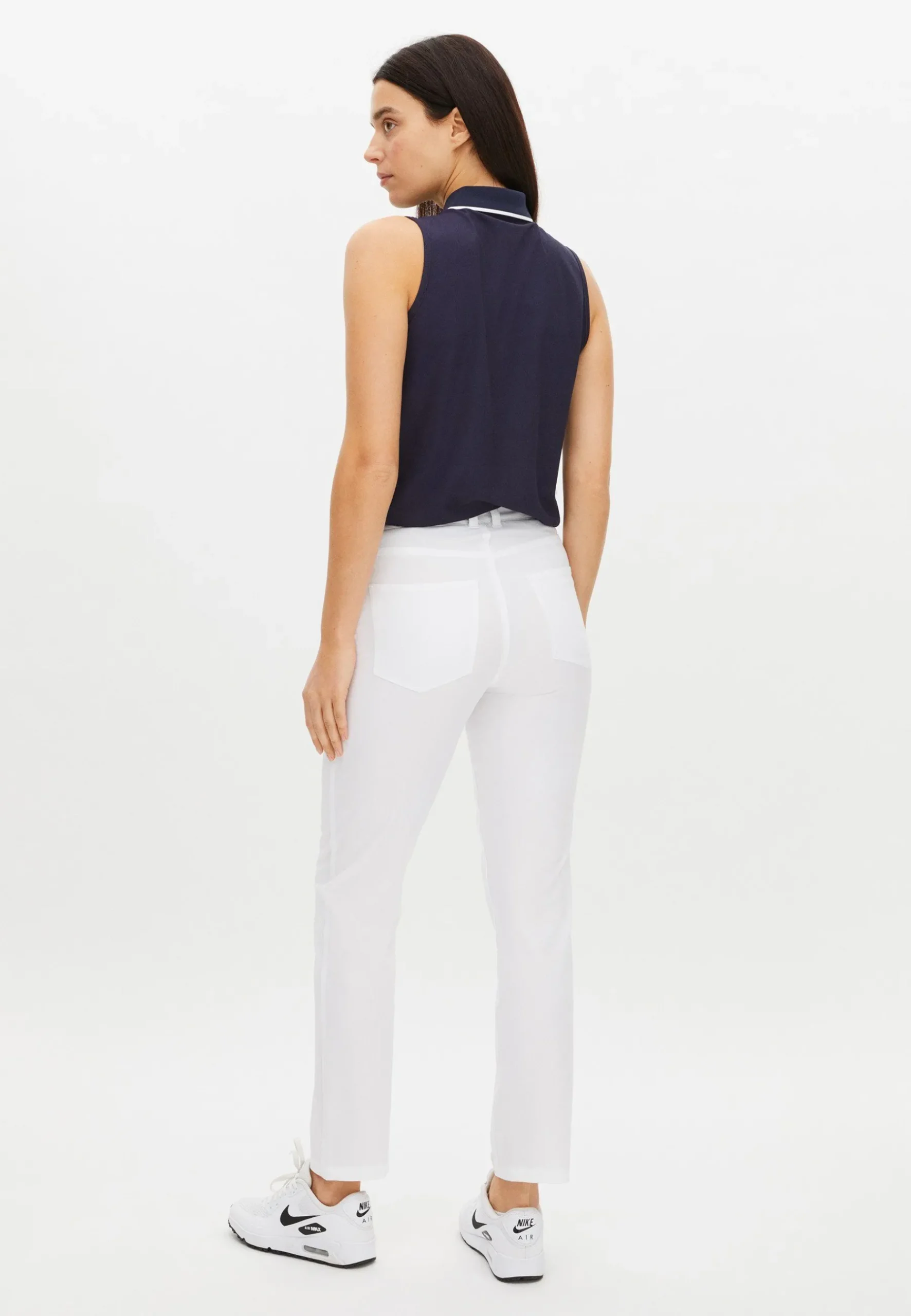 Miriam Sleeveless Poloshirt,<Röhnisch Sale
