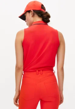 Miriam Sleeveless Poloshirt,<Röhnisch Discount