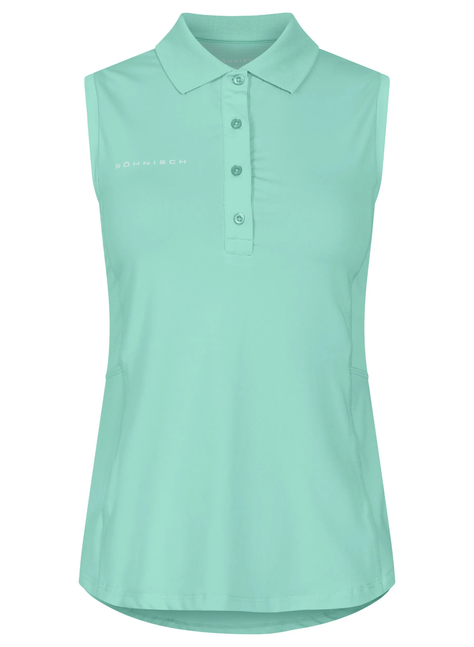 Nicky Sleeveless Poloshirt,<Röhnisch Clearance