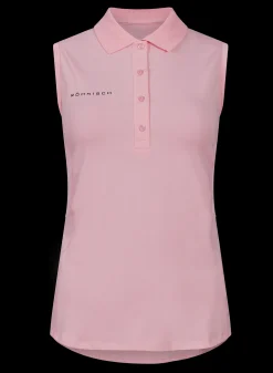 Nicky Sleeveless Poloshirt,<Röhnisch Discount