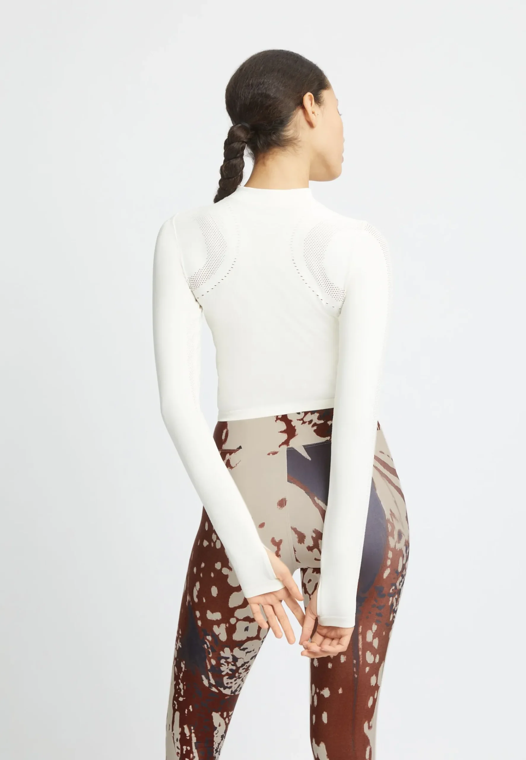 Seamless Cropped Long Sleeve,<Röhnisch Outlet